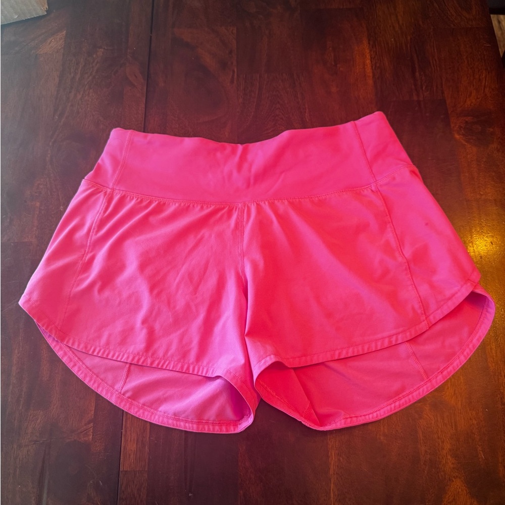 lululemon speed up high-rise lined short 4”